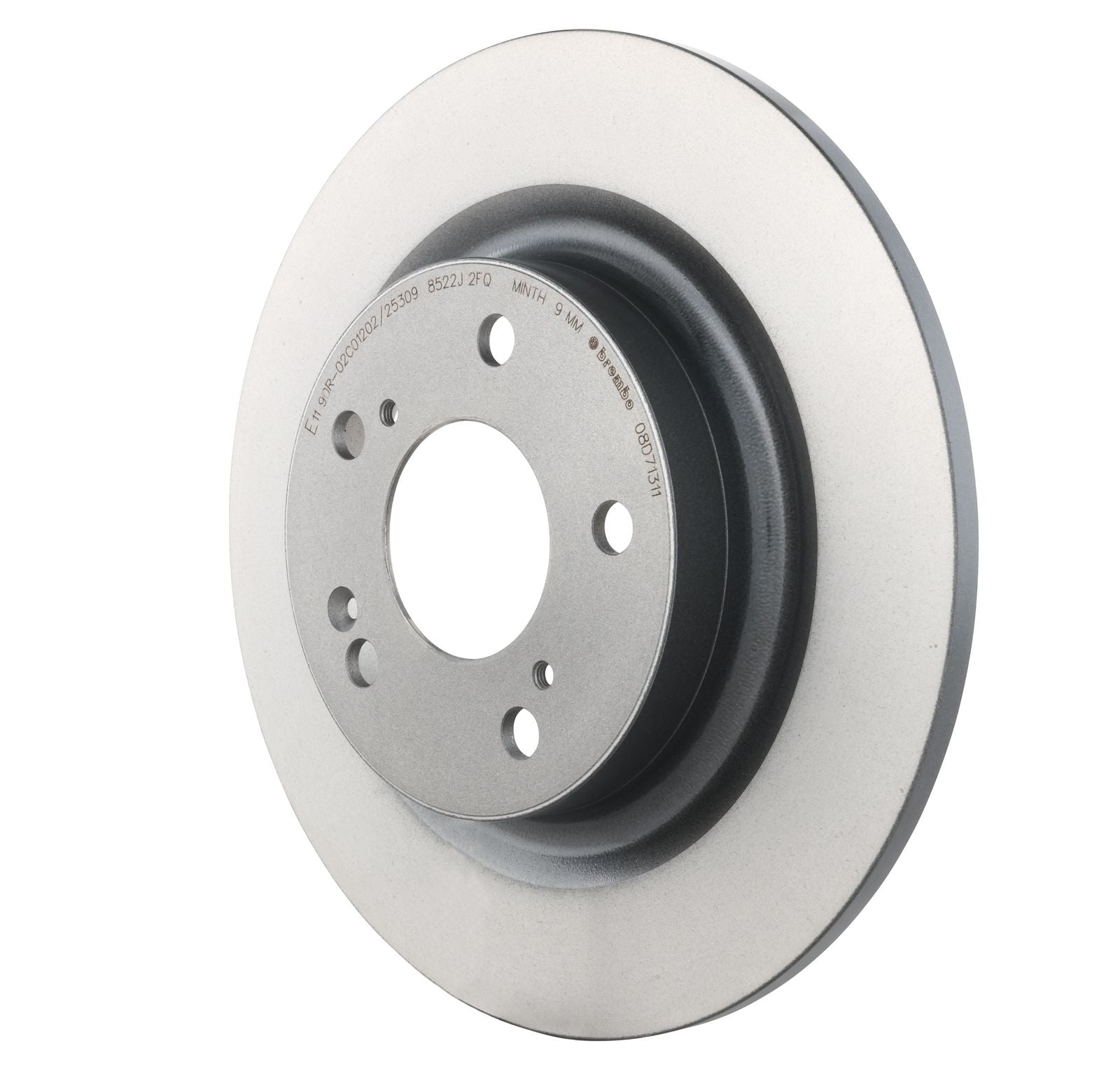 PRIME UV Coated Rear Disc Brake Rotor - 08.D713.11_10
