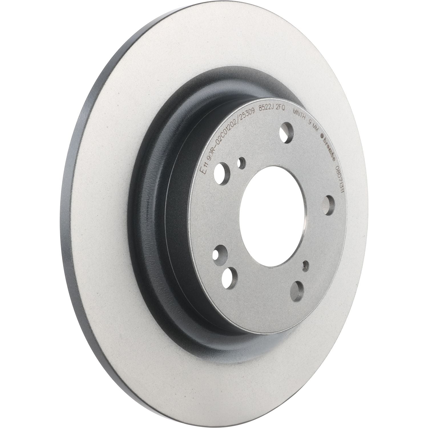 PRIME UV Coated Rear Disc Brake Rotor - 08.D713.11_02