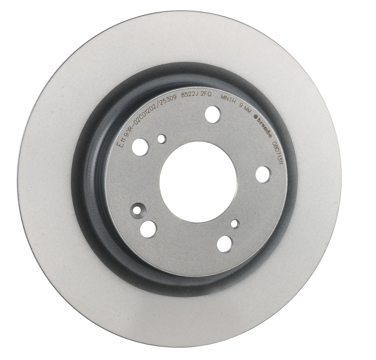 PRIME UV Coated Rear Disc Brake Rotor - 08.D713.11_30