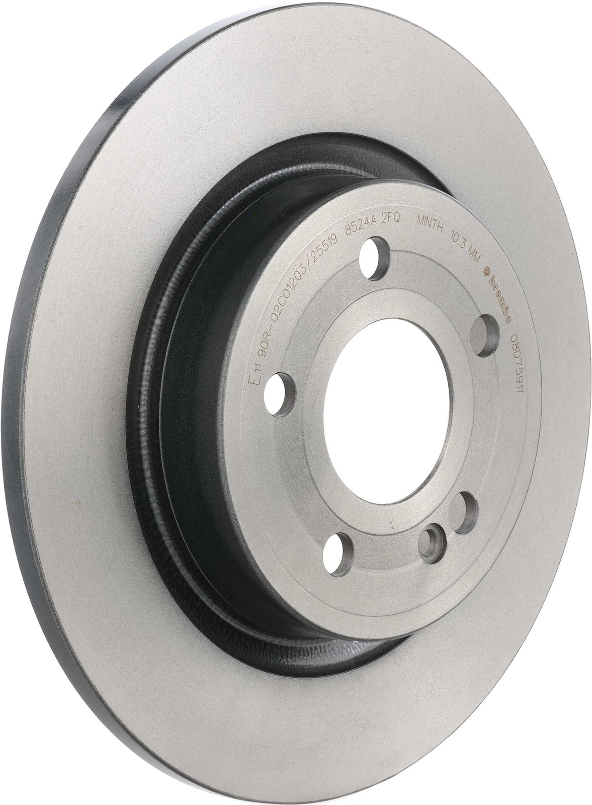 PRIME UV Coated Rear Disc Brake Rotor - 08.D759.11_01