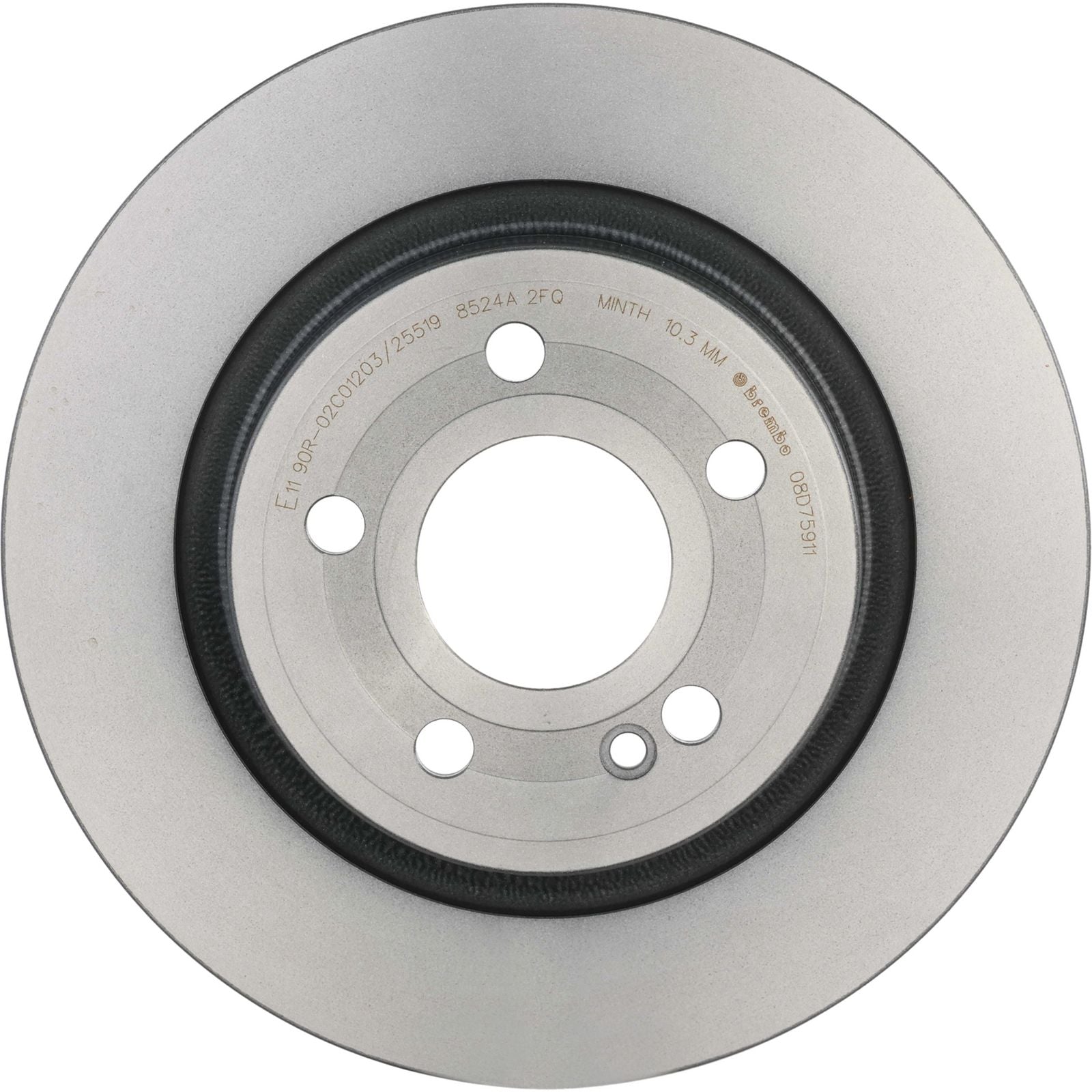 PRIME UV Coated Rear Disc Brake Rotor - 08.D759.11_05