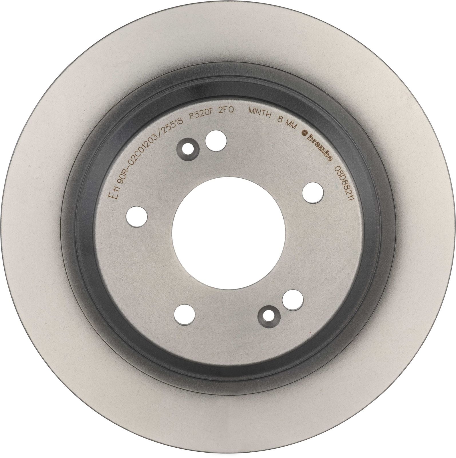 PRIME UV Coated Rear Disc Brake Rotor - 08.D882.11_03