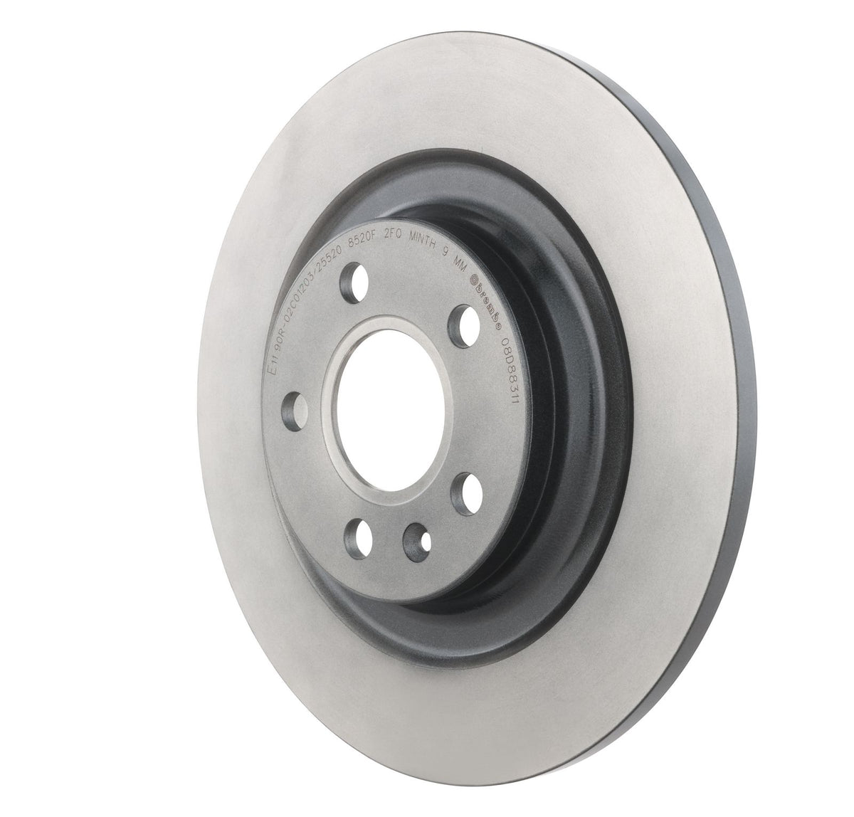 PRIME UV Coated Rear Disc Brake Rotor - 08.D883.11_09