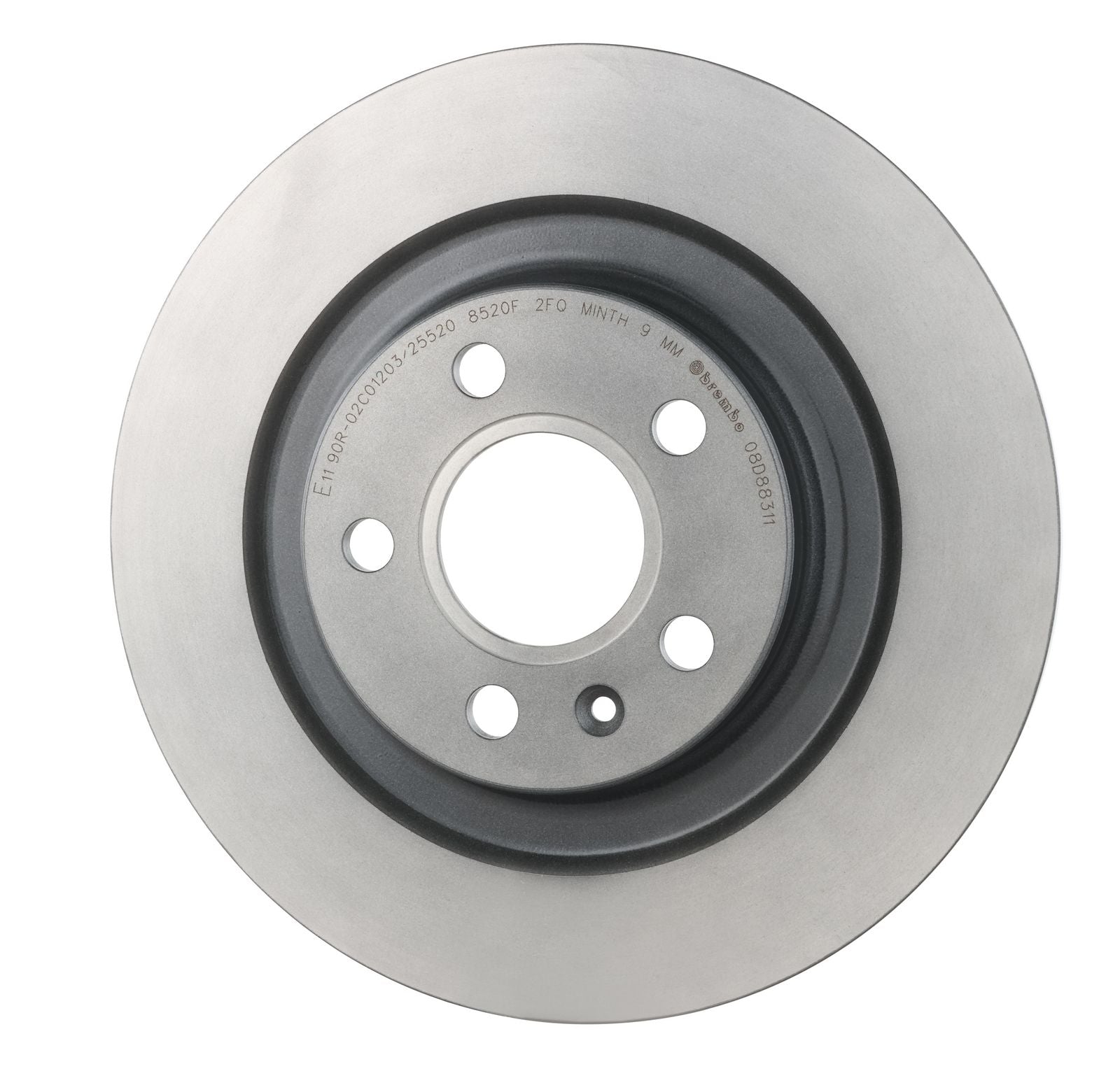 PRIME UV Coated Rear Disc Brake Rotor - 08.D883.11_07