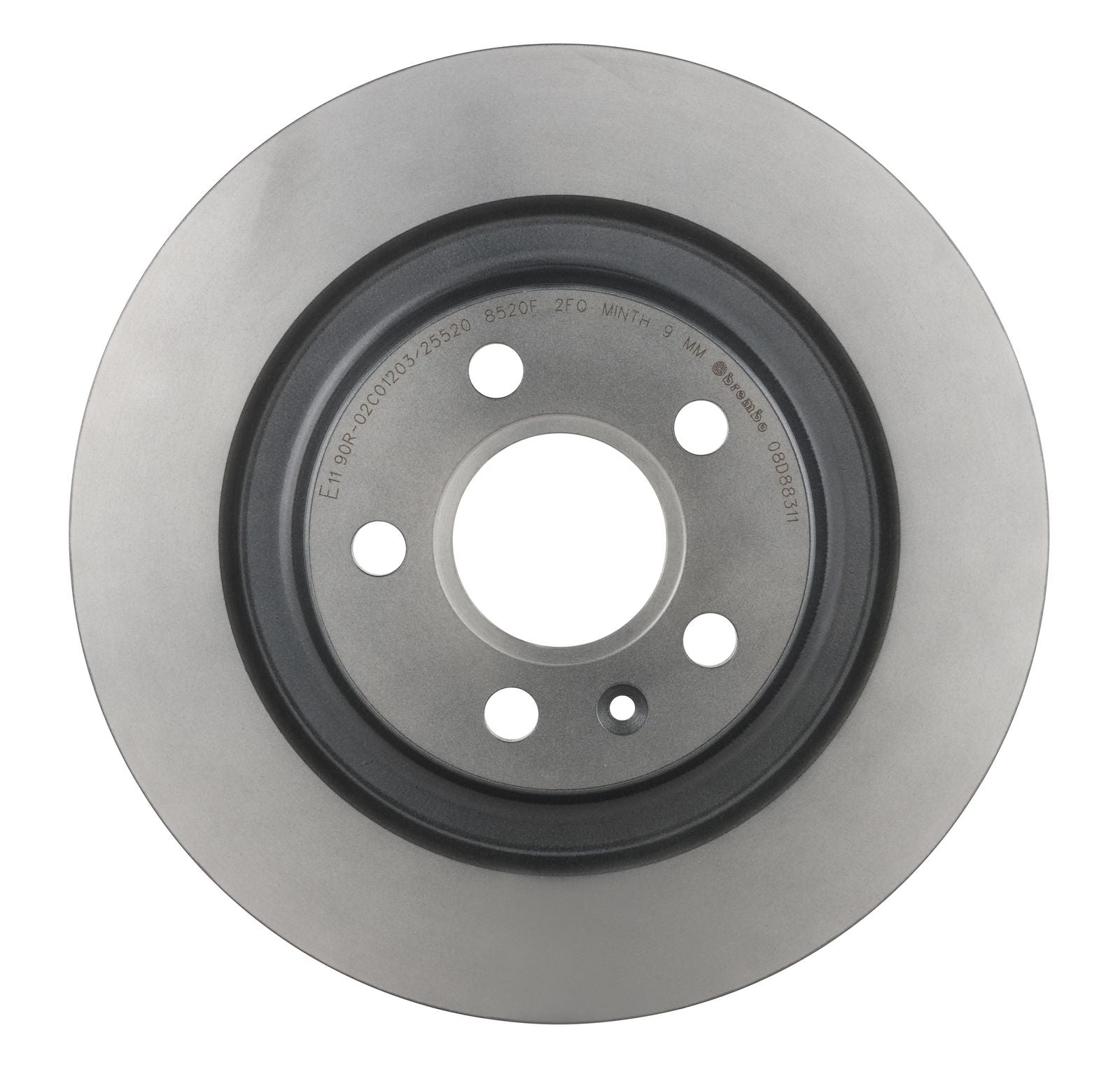 PRIME UV Coated Rear Disc Brake Rotor - 08.D883.11_06