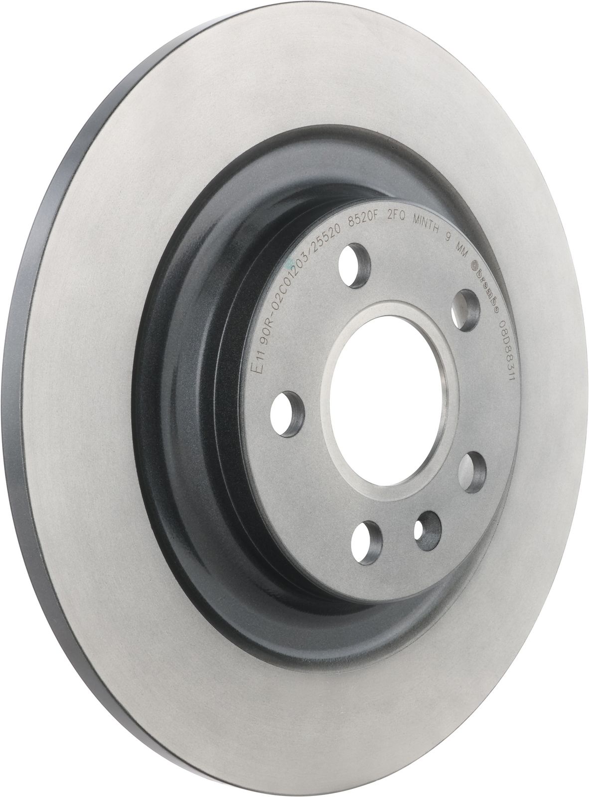 PRIME UV Coated Rear Disc Brake Rotor - 08.D883.11_01