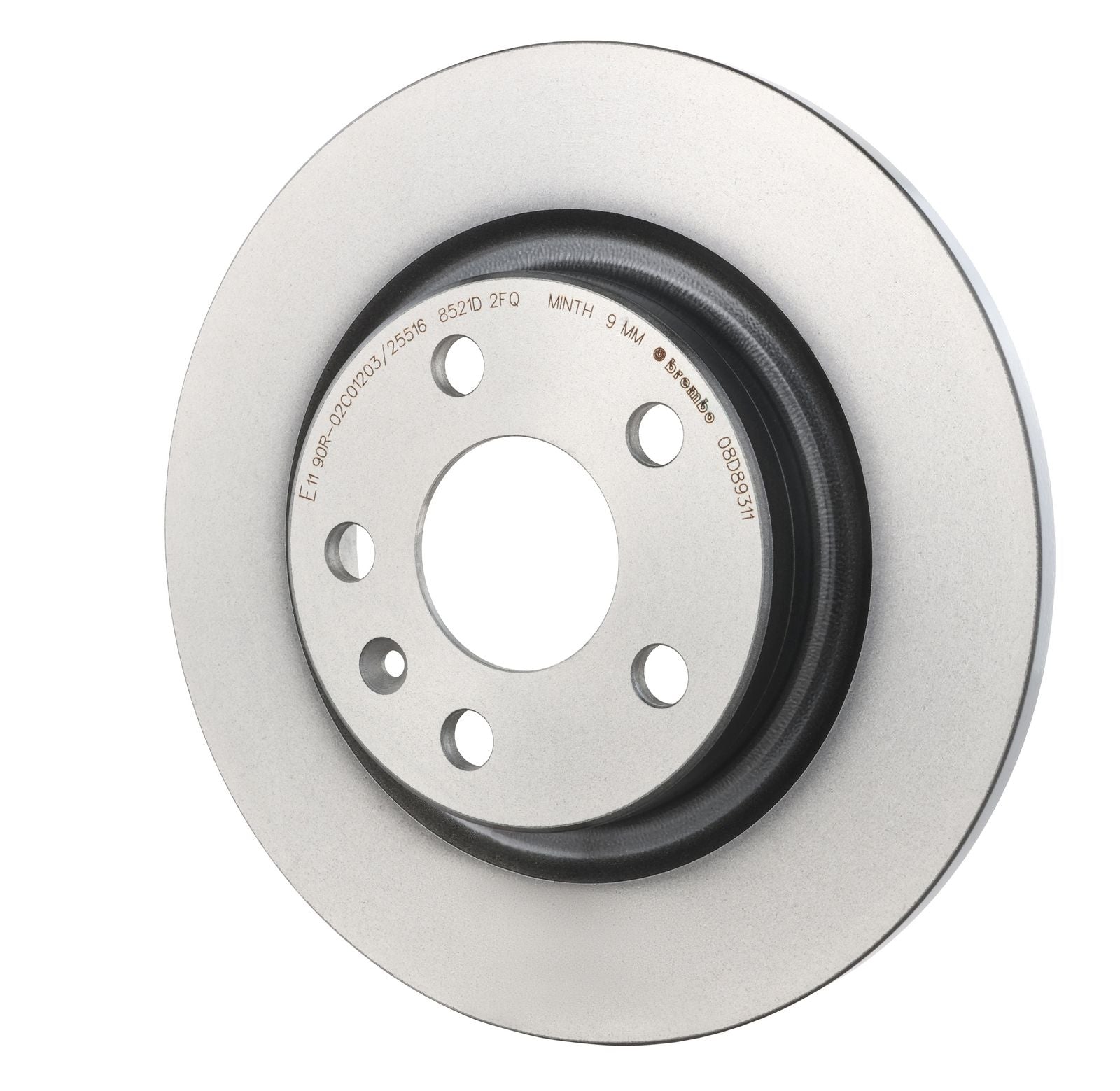 PRIME UV Coated Rear Disc Brake Rotor - 08.D893.11_09
