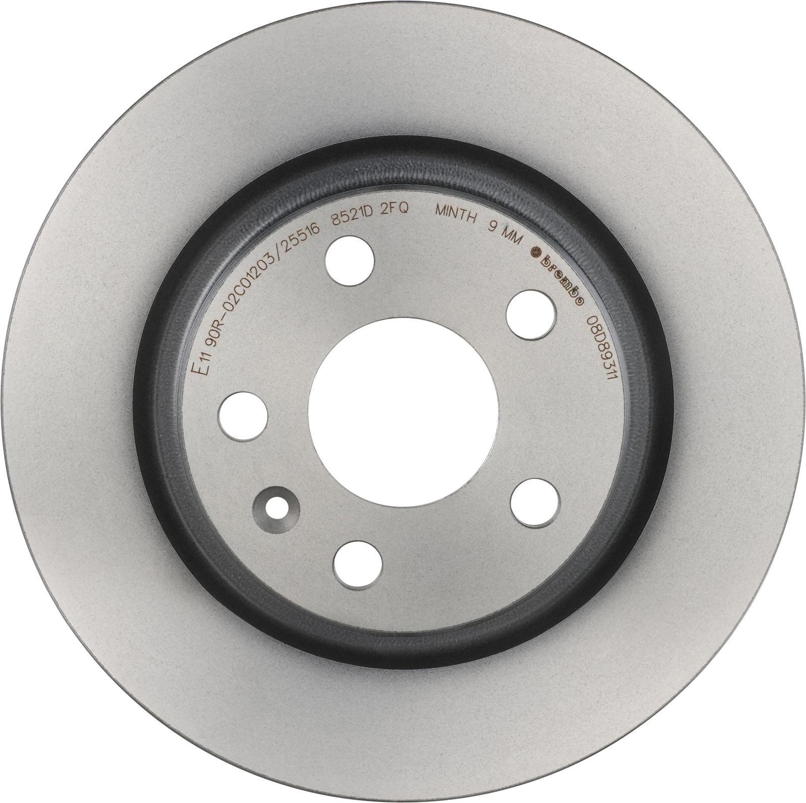 PRIME UV Coated Rear Disc Brake Rotor - 08.D893.11_03