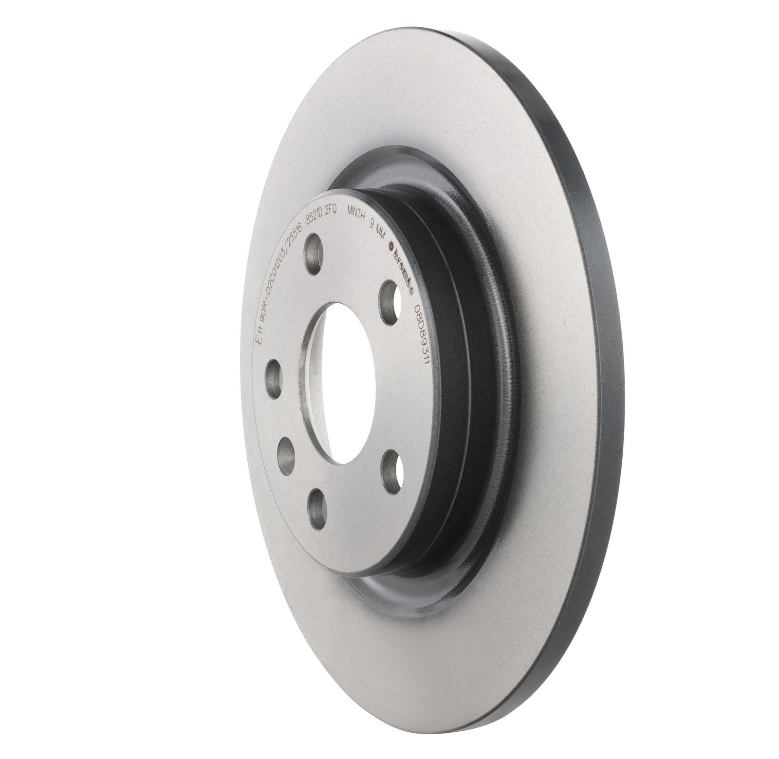 PRIME UV Coated Rear Disc Brake Rotor - 08.D893.11_11