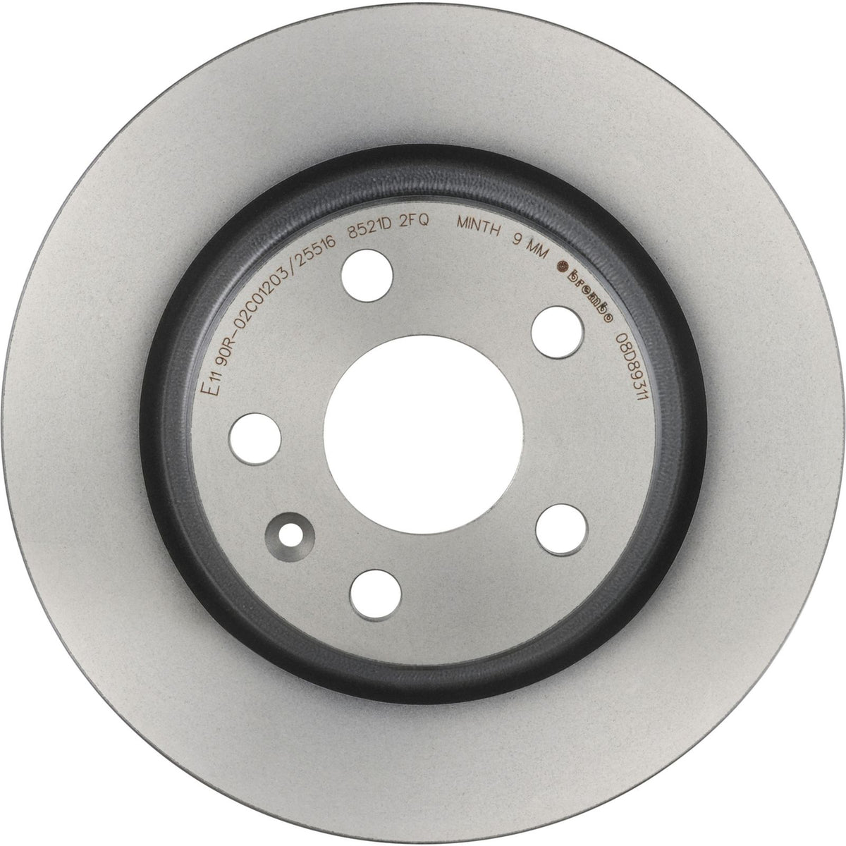 PRIME UV Coated Rear Disc Brake Rotor - 08.D893.11_04