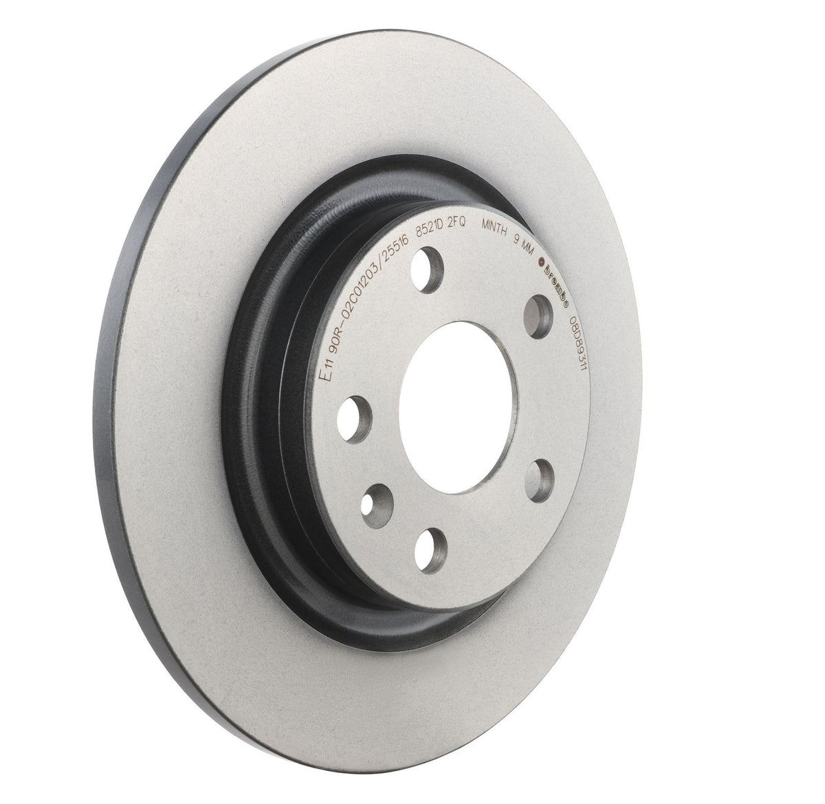PRIME UV Coated Rear Disc Brake Rotor - 08.D893.11_28