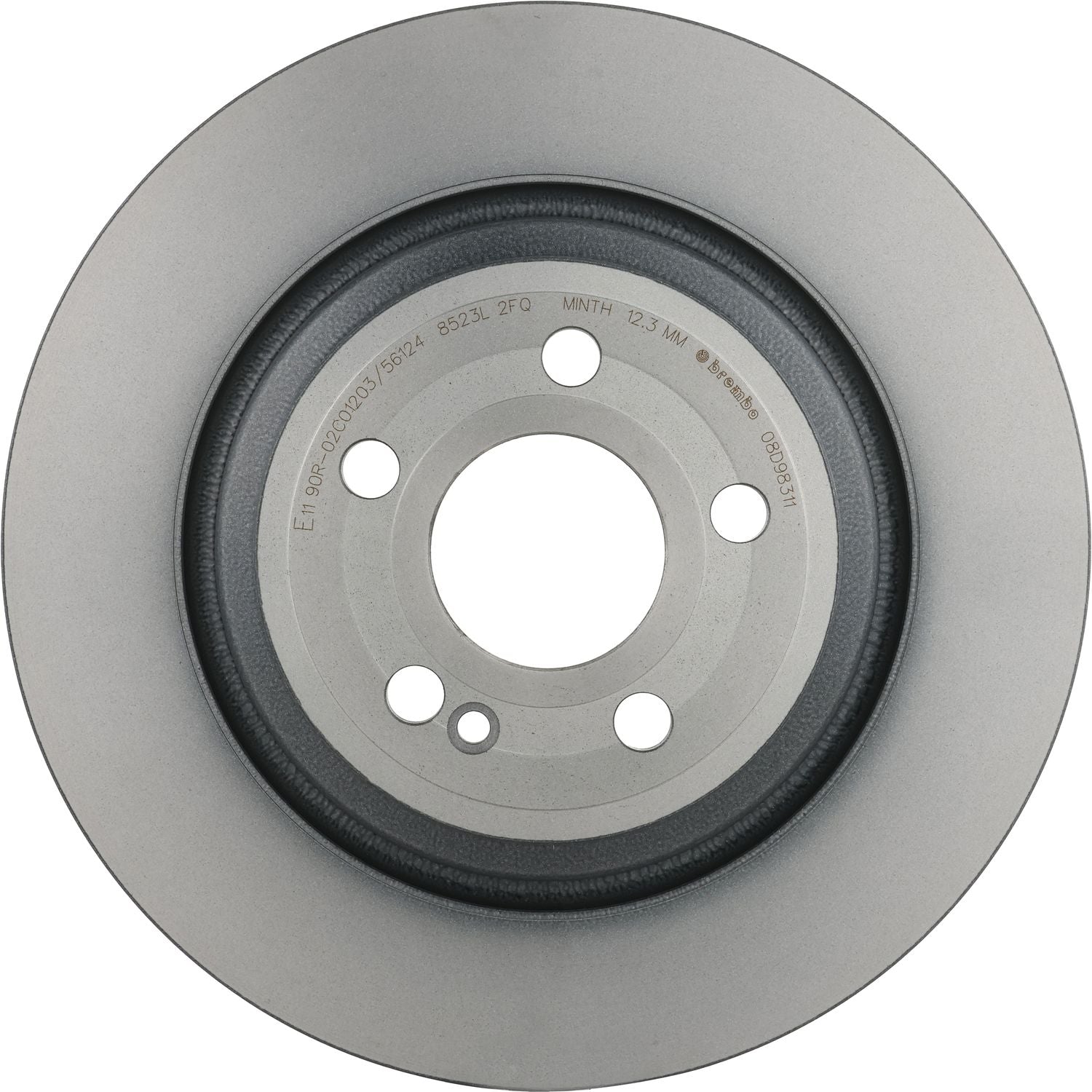 PRIME UV Coated Rear Disc Brake Rotor - 08.D983.11_01