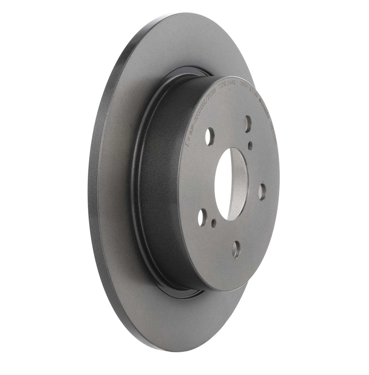 PRIME UV Coated Rear Disc Brake Rotor - 08.E033.11_22