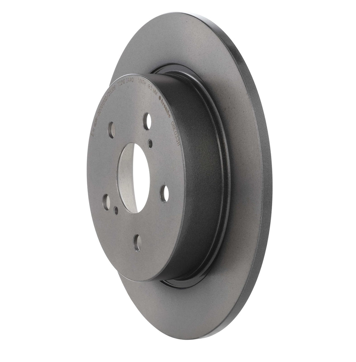 PRIME UV Coated Rear Disc Brake Rotor - 08.E033.11_06