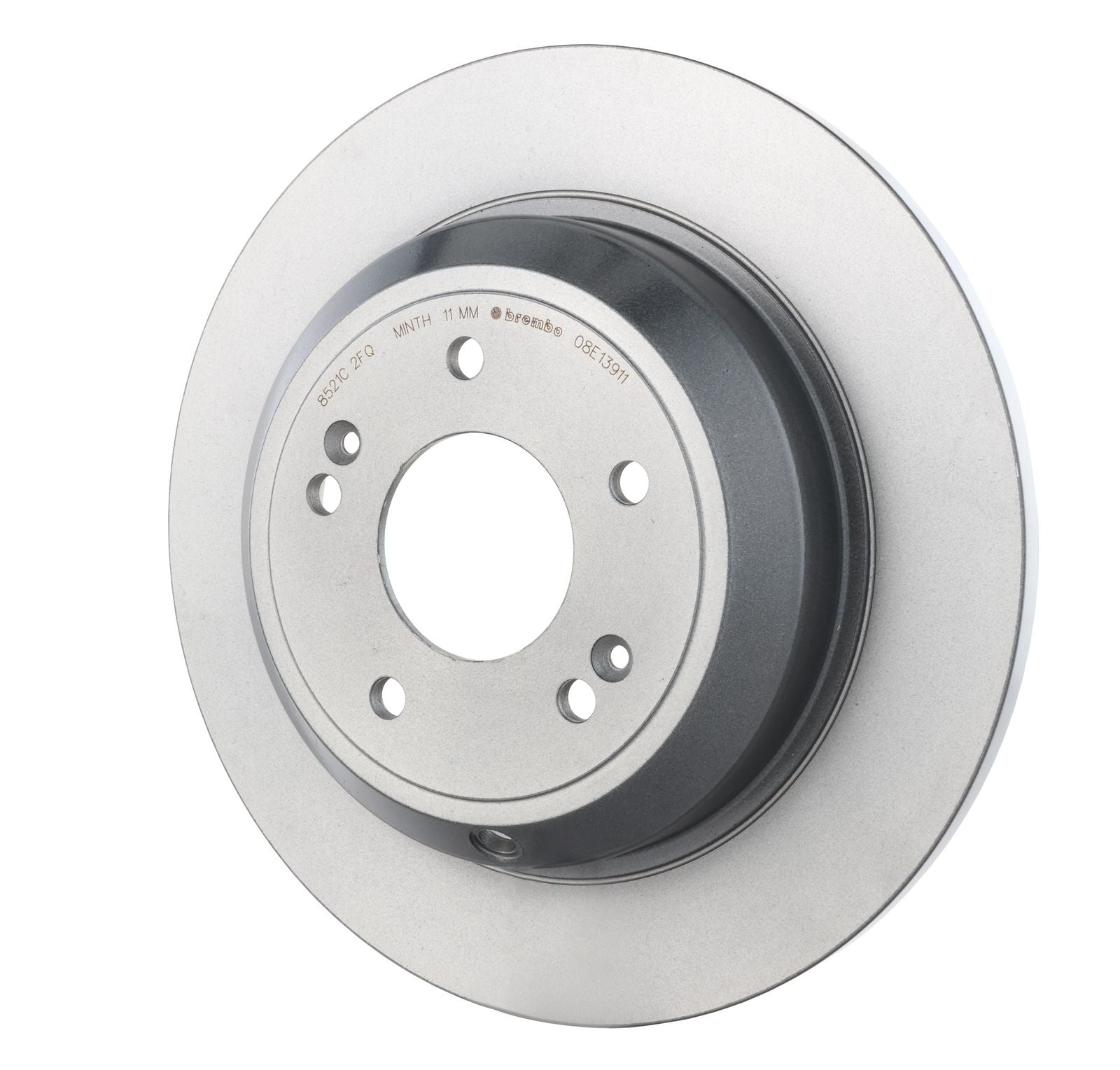 PRIME UV Coated Rear Disc Brake Rotor - 08.E139.11_08