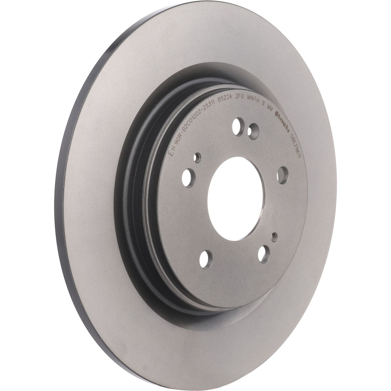PRIME UV Coated Rear Disc Brake Rotor - 08.E296.11_06