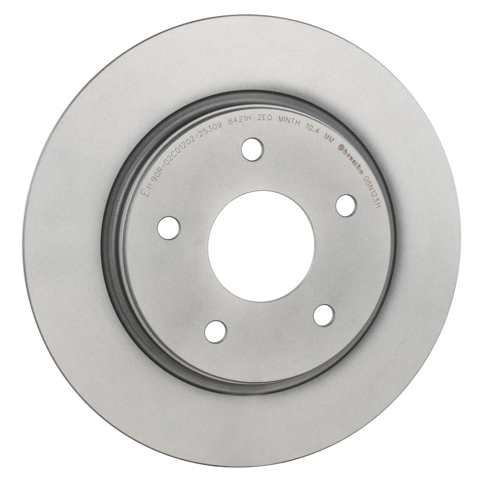 PRIME UV Coated Rear Disc Brake Rotor - 08.N123.11_29
