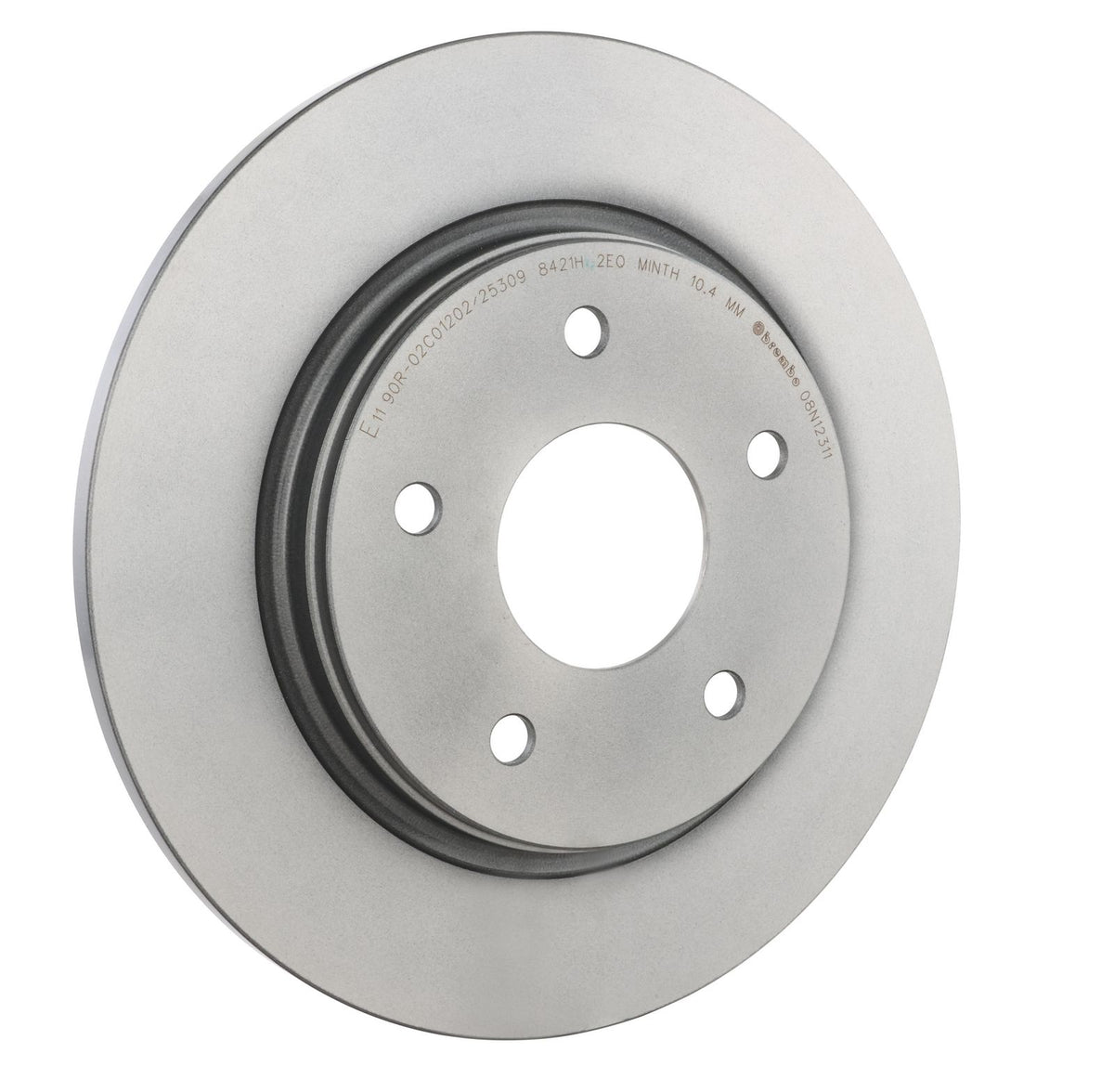 PRIME UV Coated Rear Disc Brake Rotor - 08.N123.11_28