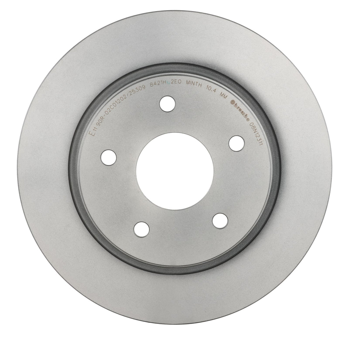 PRIME UV Coated Rear Disc Brake Rotor - 08.N123.11_06