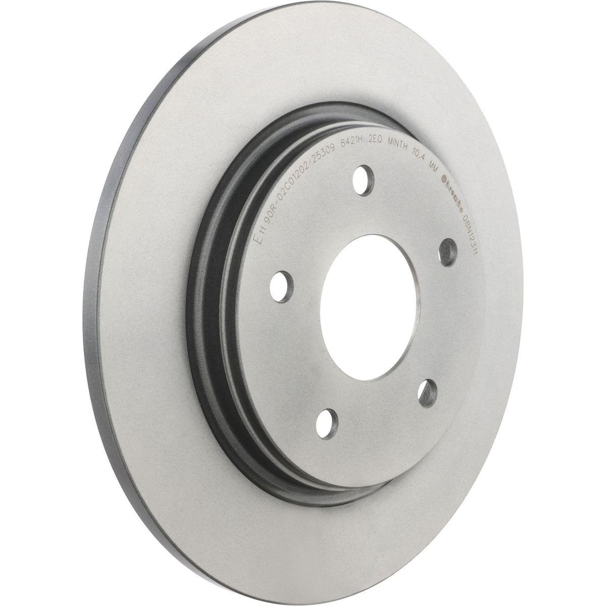 PRIME UV Coated Rear Disc Brake Rotor - 08.N123.11_04