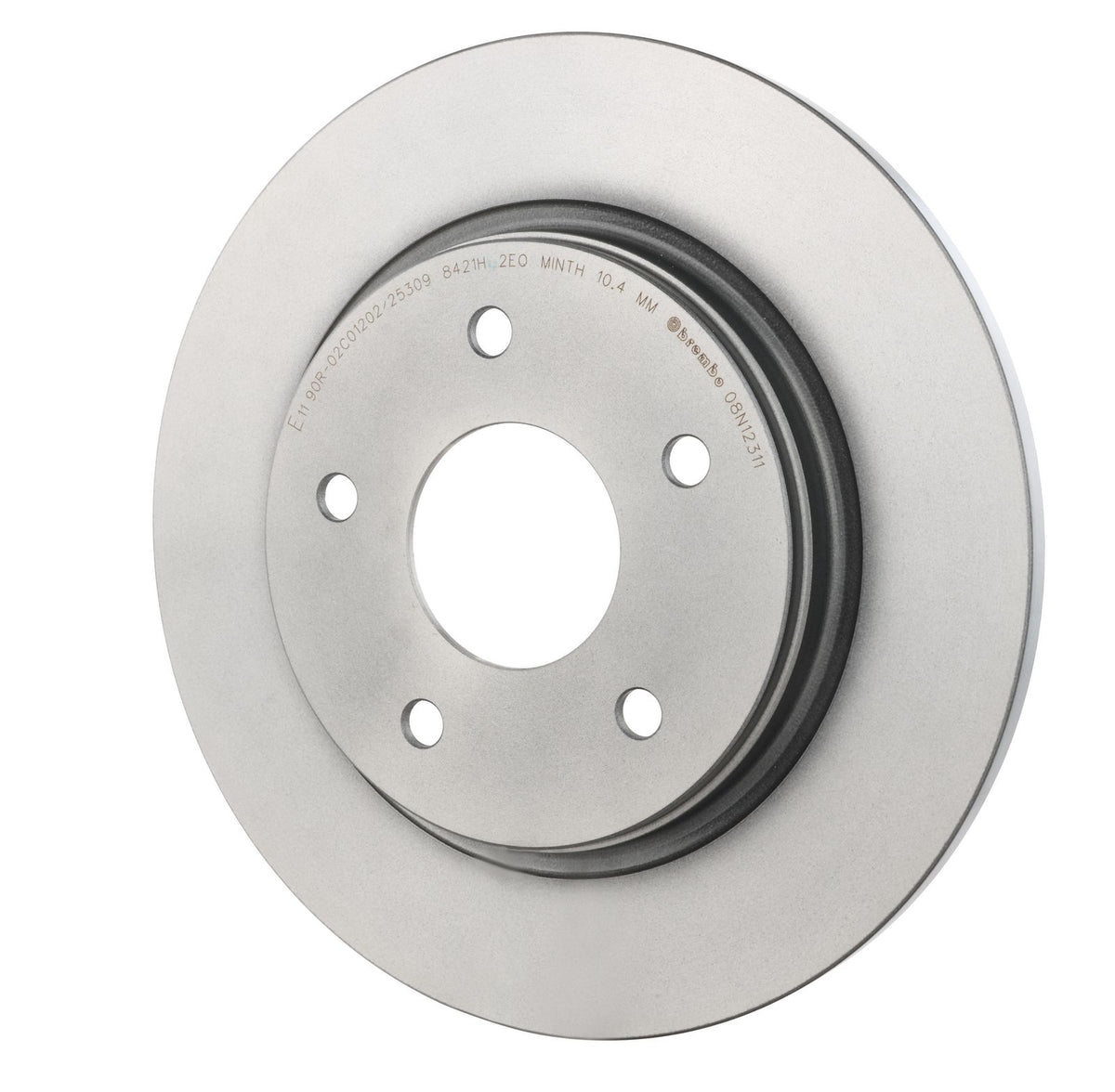 PRIME UV Coated Rear Disc Brake Rotor - 08.N123.11_08