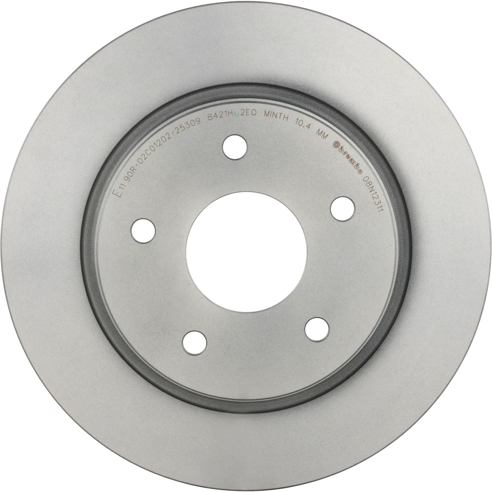 PRIME UV Coated Rear Disc Brake Rotor - 08.N123.11_01