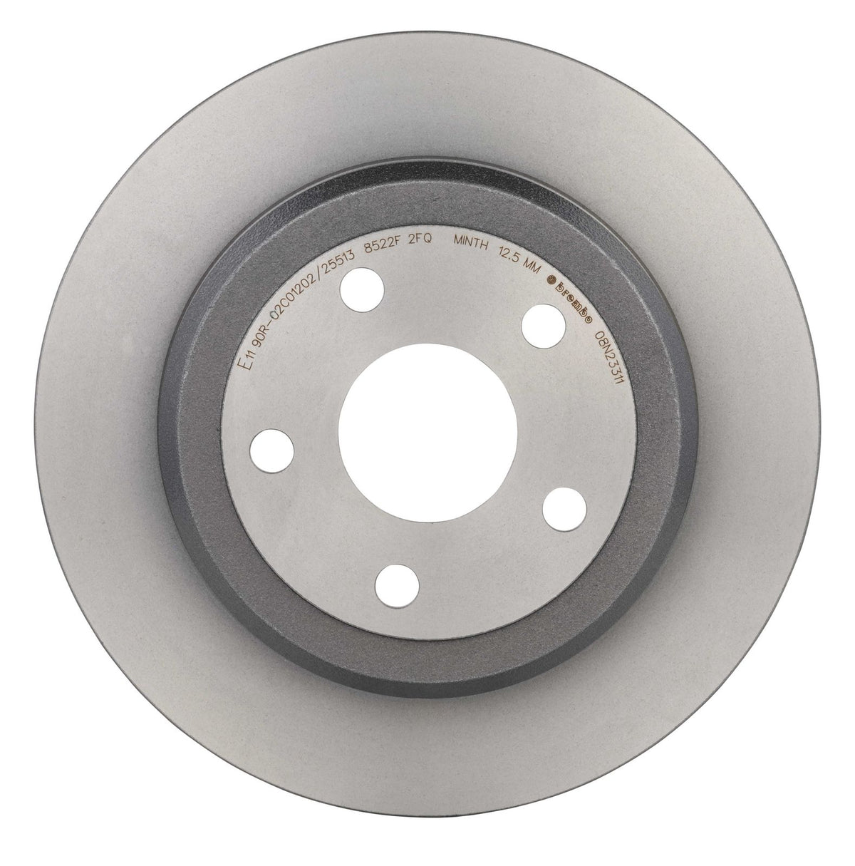 PRIME UV Coated Rear Disc Brake Rotor - 08.N233.11_07