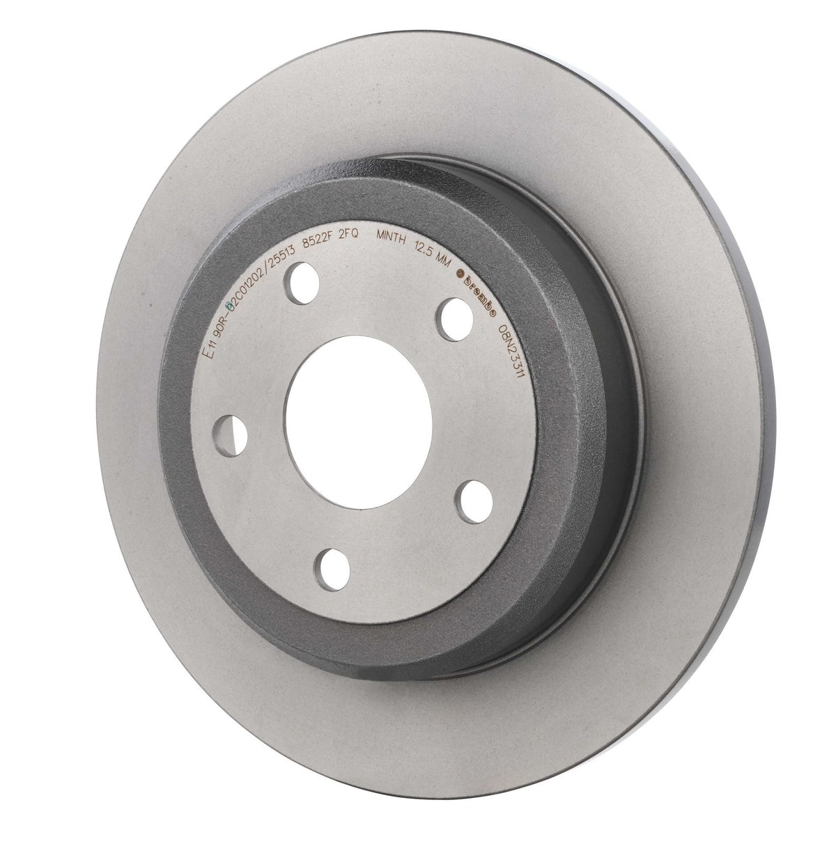 PRIME UV Coated Rear Disc Brake Rotor - 08.N233.11_09