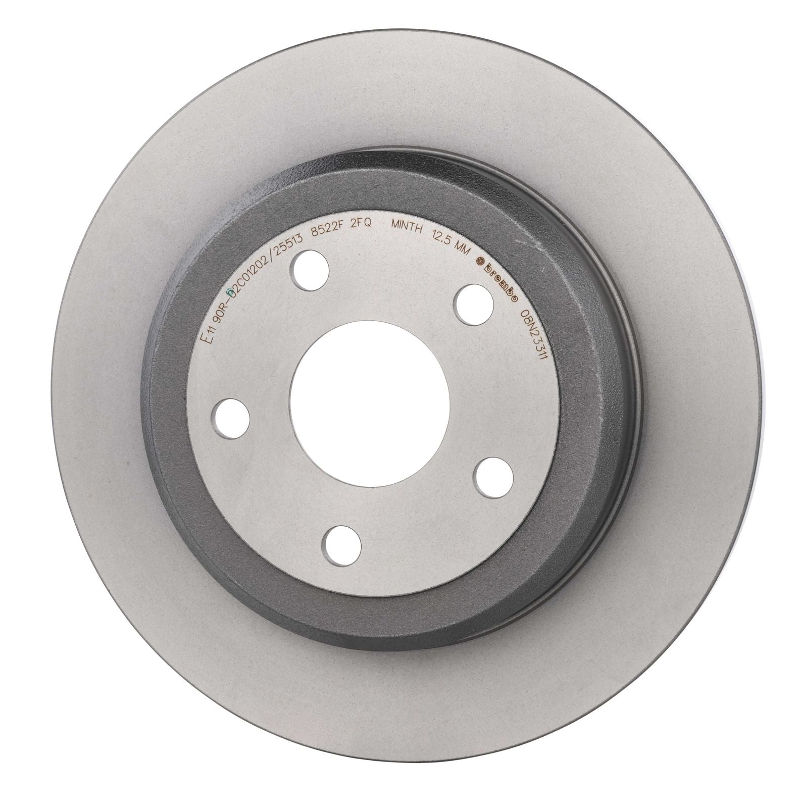 PRIME UV Coated Rear Disc Brake Rotor - 08.N233.11_08