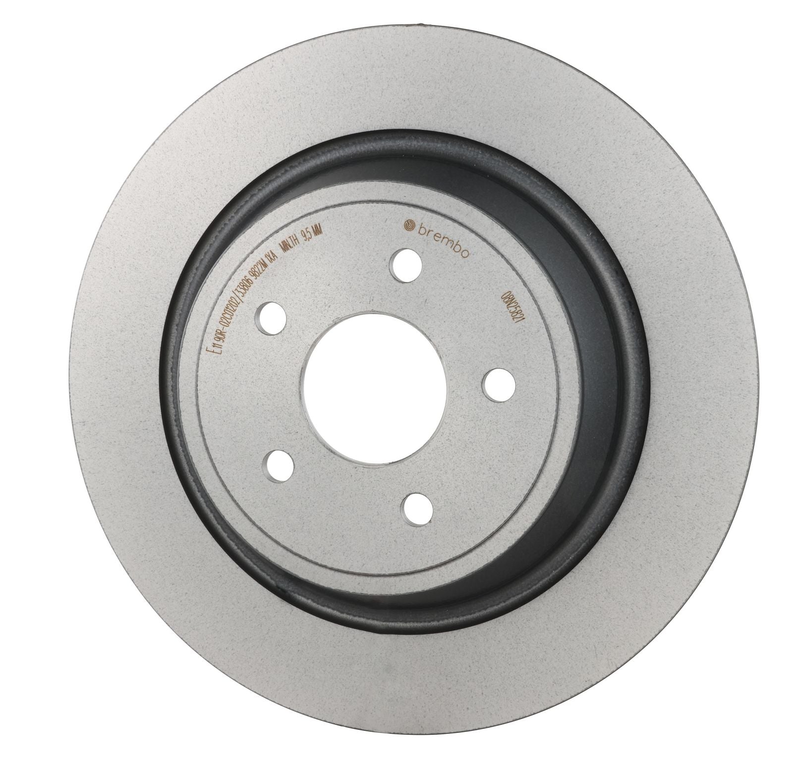 PRIME UV Coated Rear Disc Brake Rotor - 08.N258.21_02