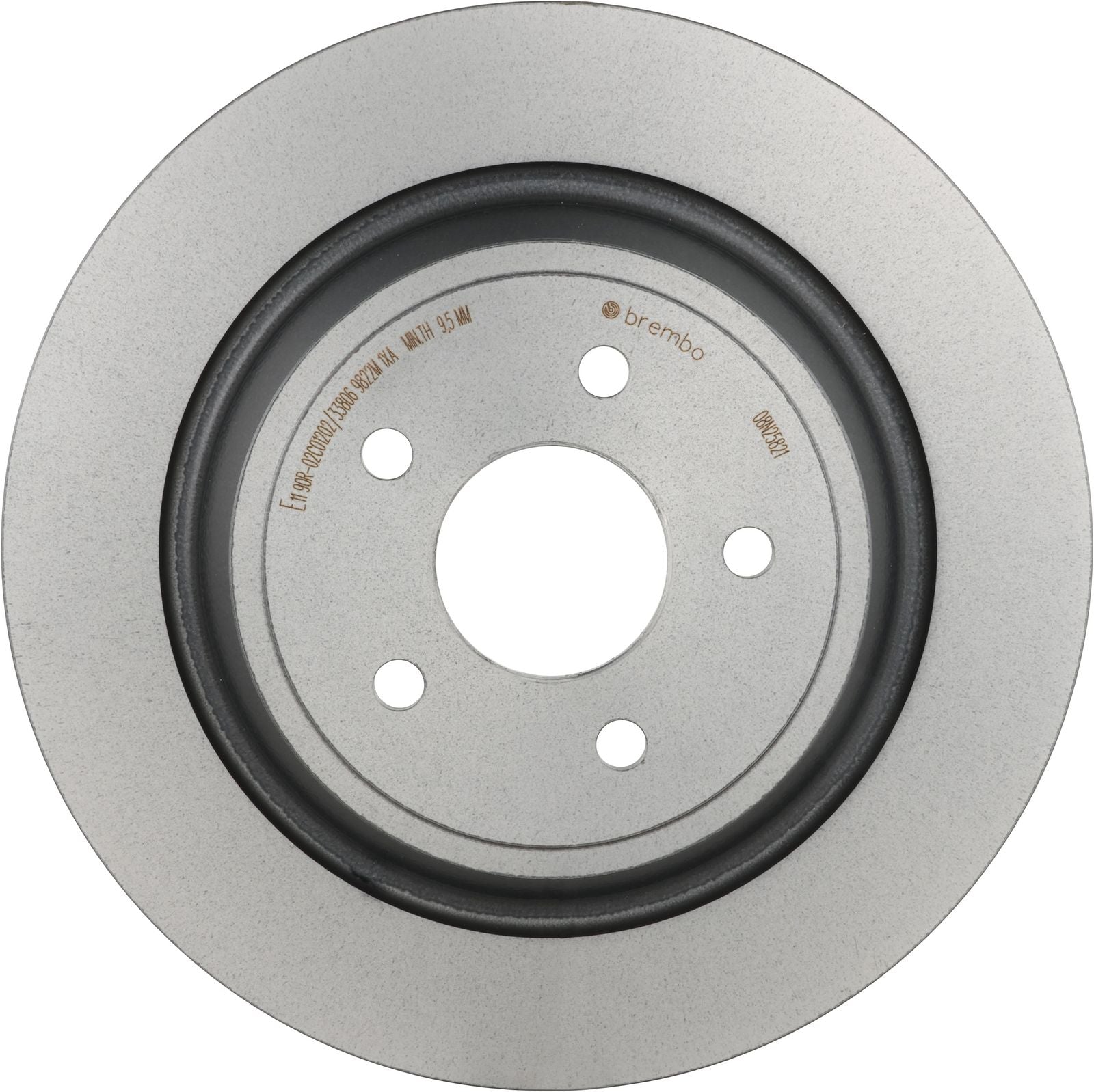 PRIME UV Coated Rear Disc Brake Rotor - 08.N258.21_03