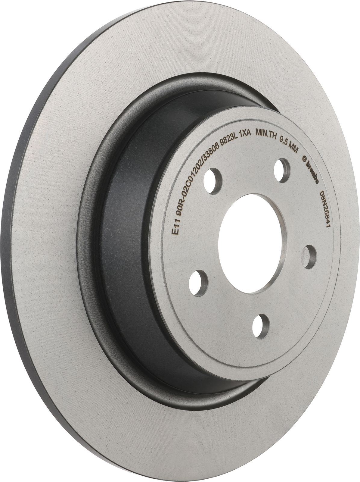 PRIME UV Coated Rear Disc Brake Rotor - 08.N258.41_01