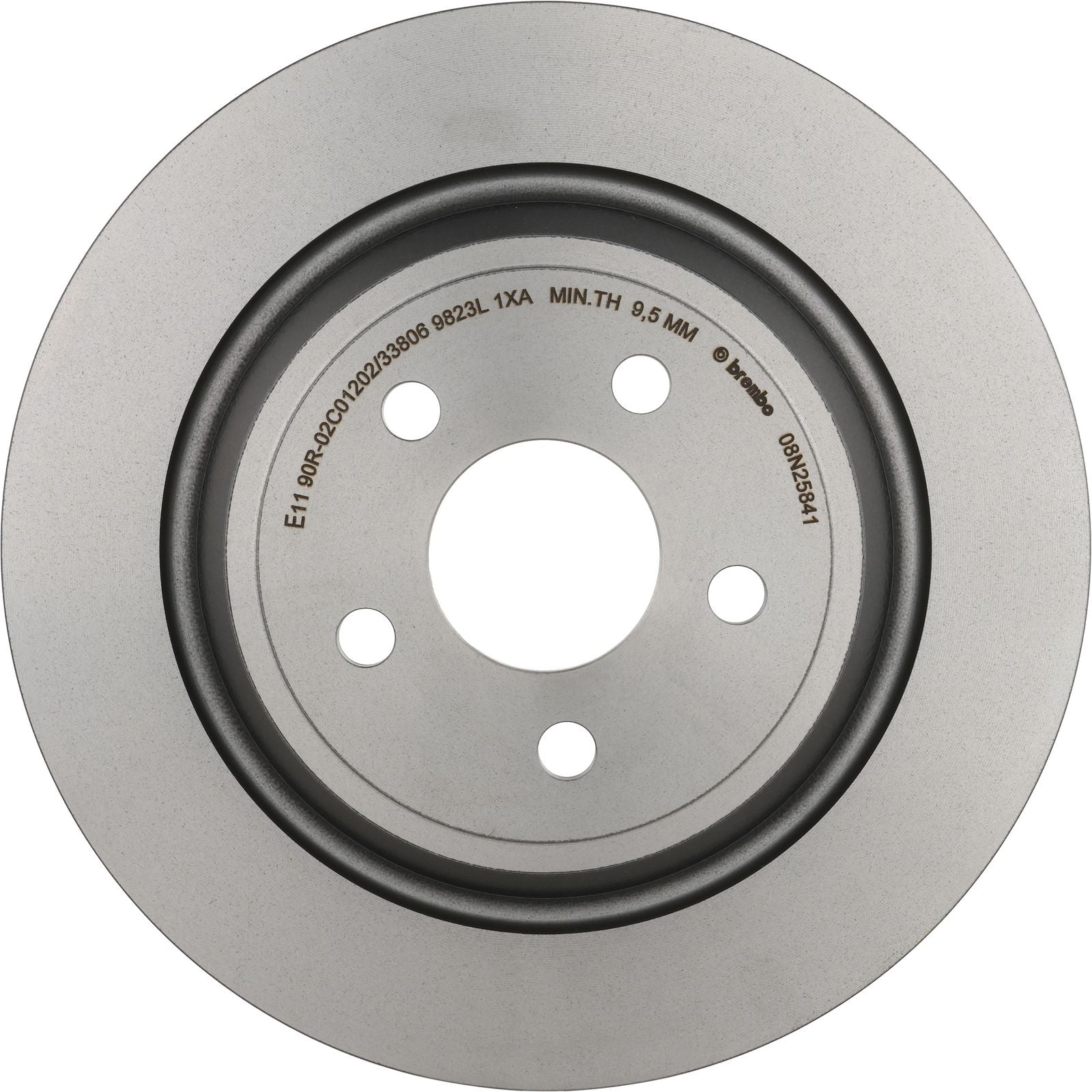 PRIME UV Coated Rear Disc Brake Rotor - 08.N258.41_03
