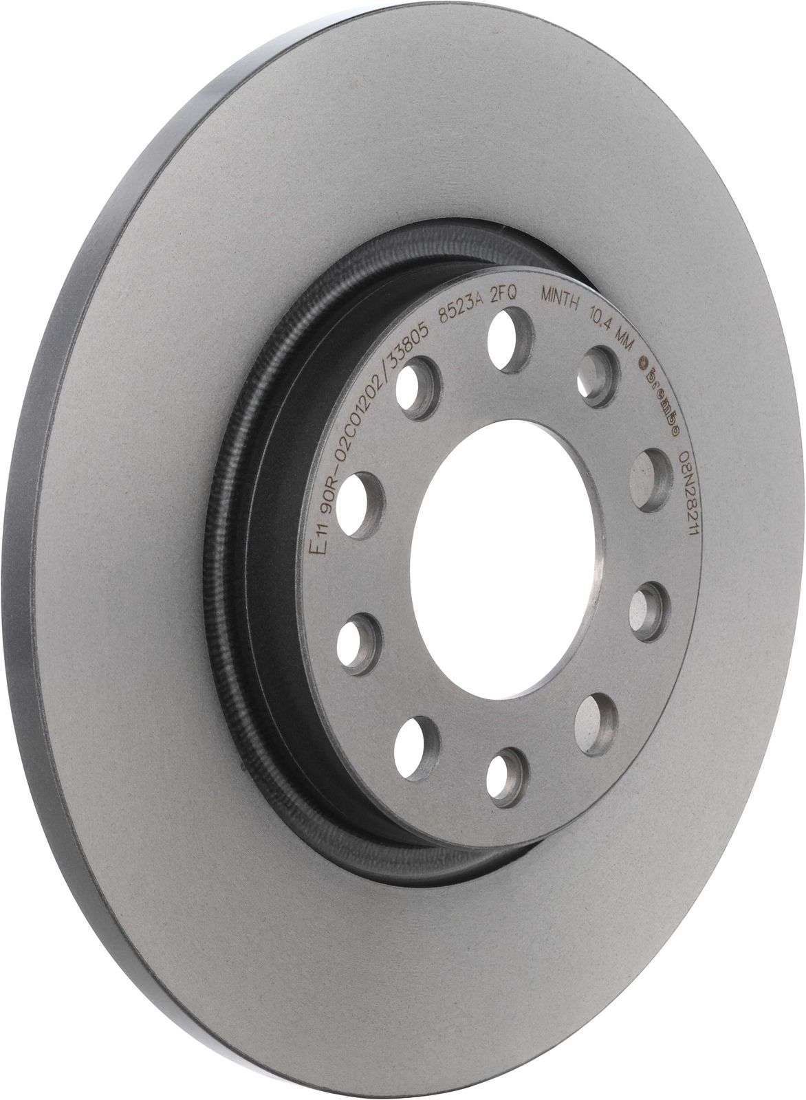 PRIME UV Coated Rear Disc Brake Rotor - 08.N282.11_01