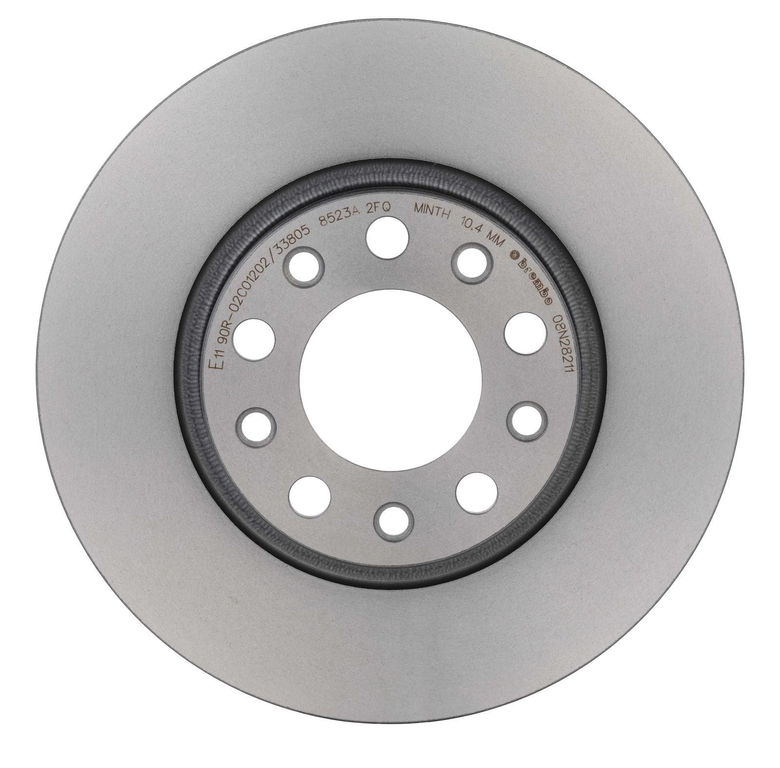 PRIME UV Coated Rear Disc Brake Rotor - 08.N282.11_06