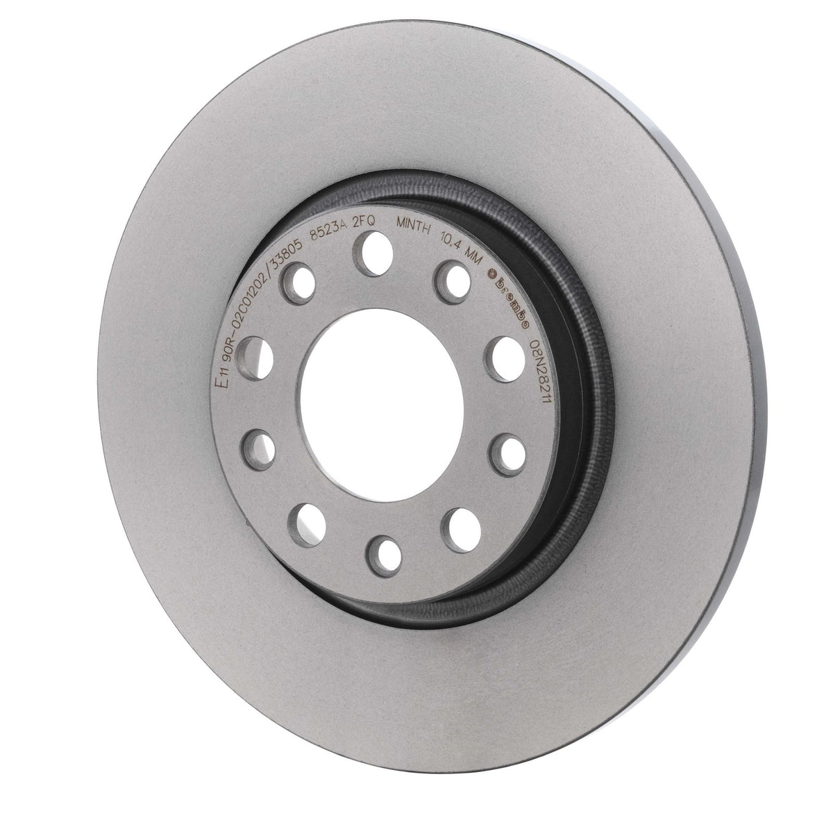 PRIME UV Coated Rear Disc Brake Rotor - 08.N282.11_08