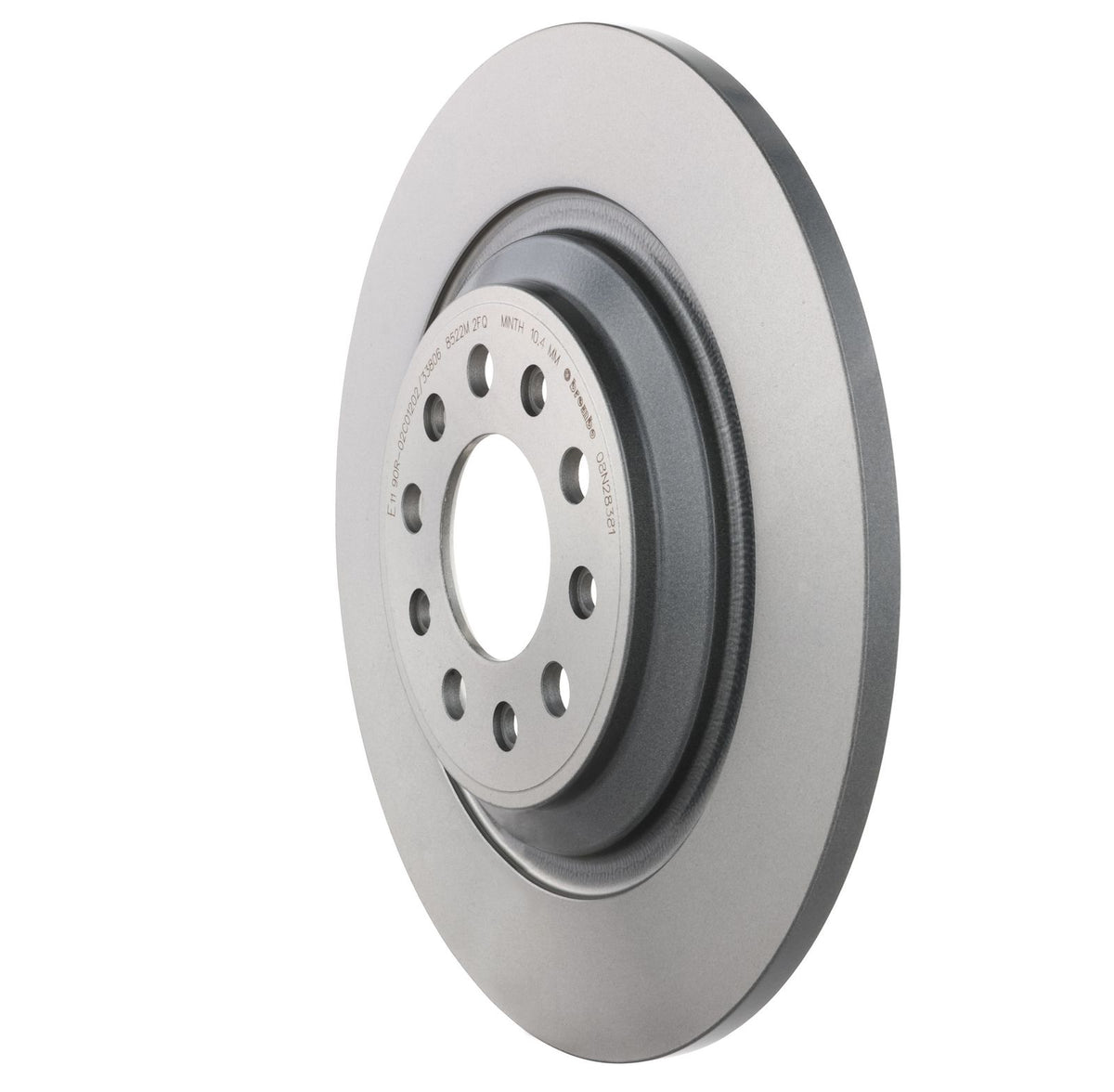 PRIME UV Coated Rear Disc Brake Rotor - 08.N283.81_05
