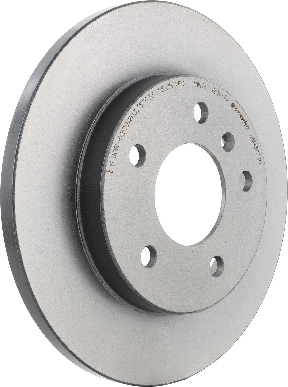 PRIME UV Coated Rear Disc Brake Rotor - 08.N307.21_01