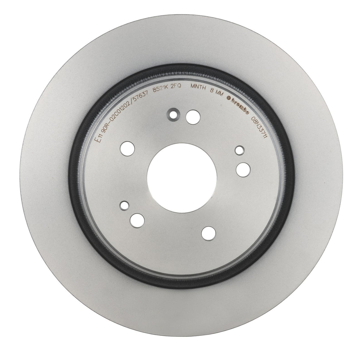 PRIME UV Coated Rear Disc Brake Rotor - 08.N337.11_07