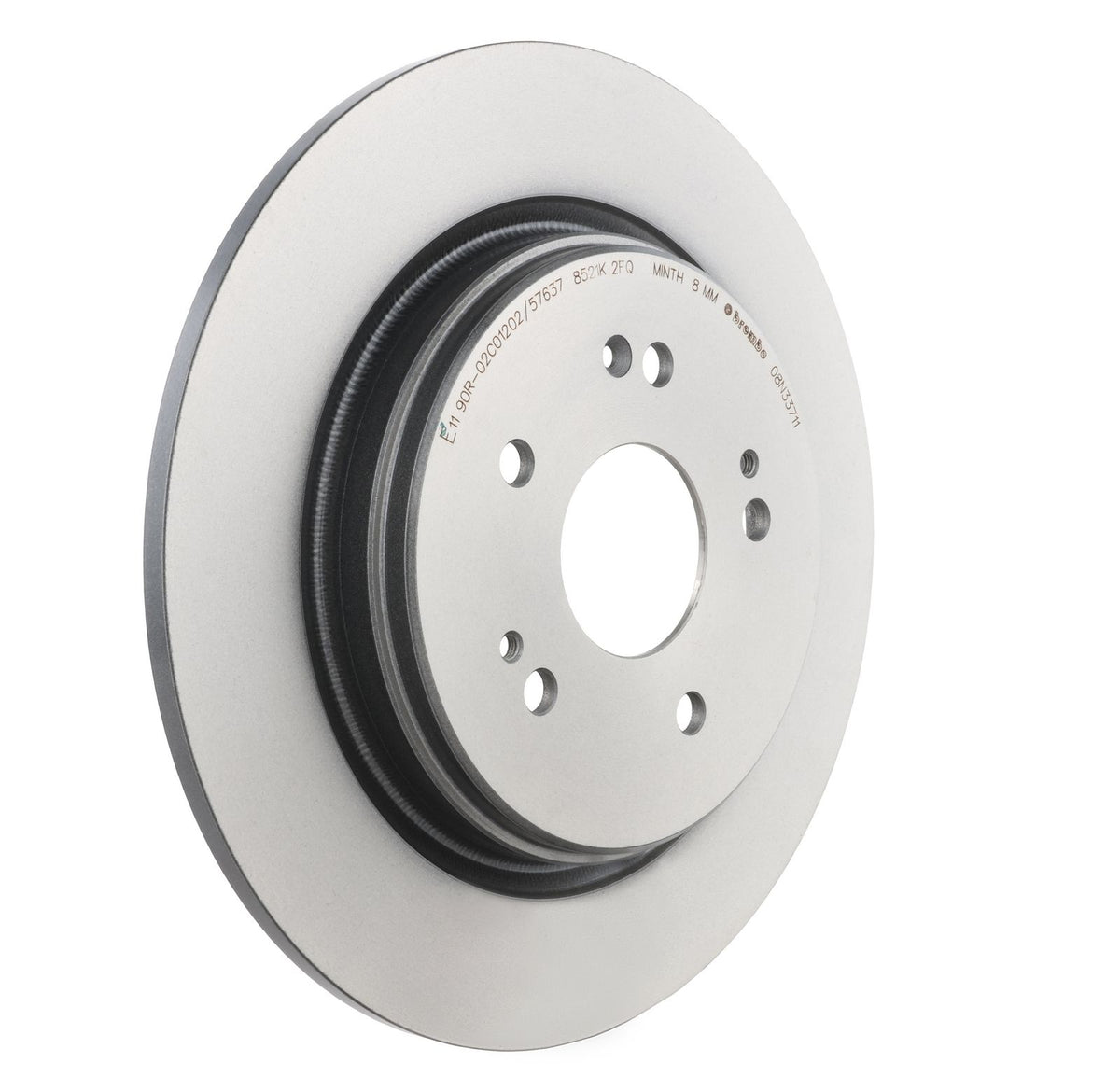 PRIME UV Coated Rear Disc Brake Rotor - 08.N337.11_28