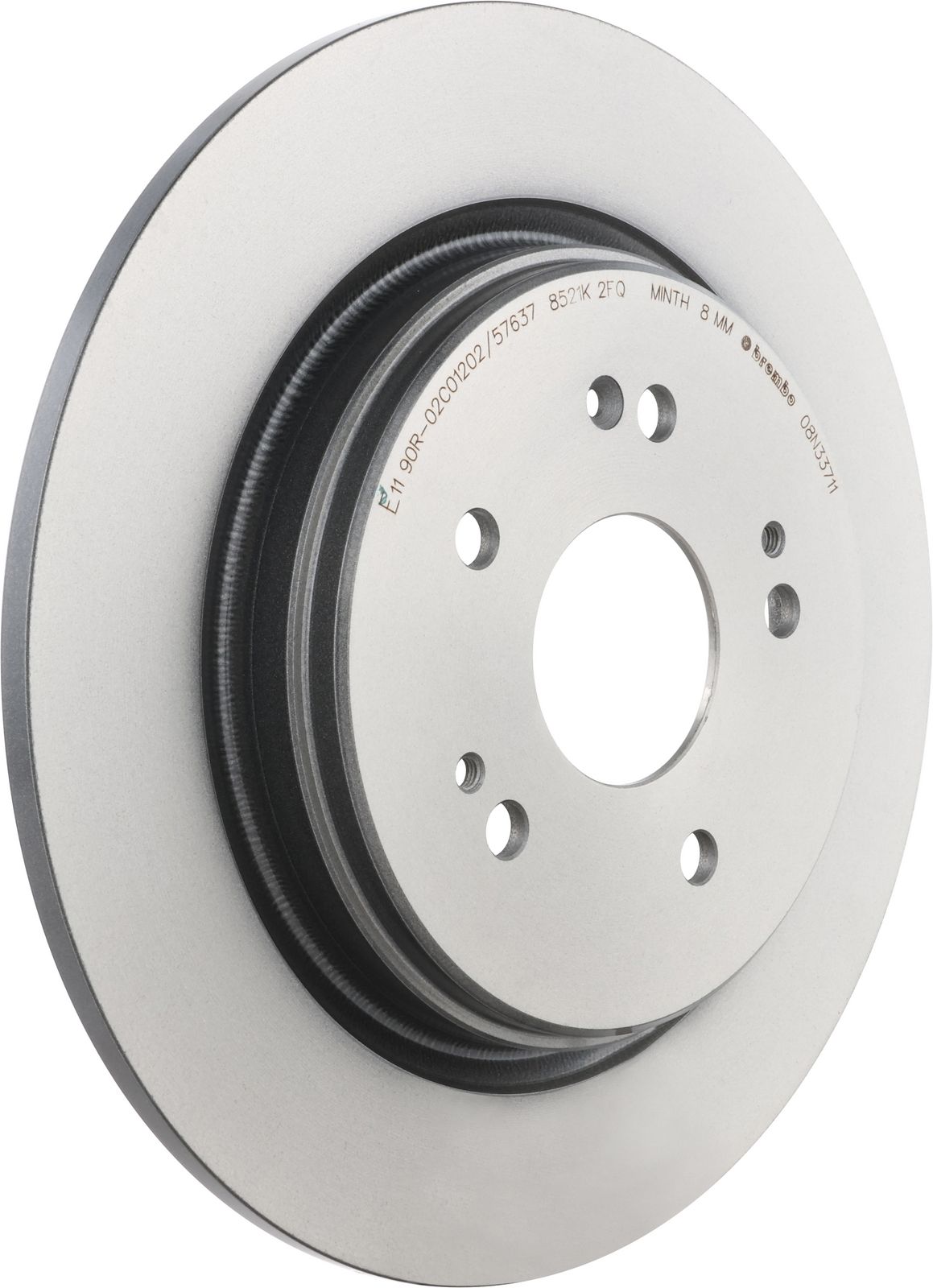 PRIME UV Coated Rear Disc Brake Rotor - 08.N337.11_01