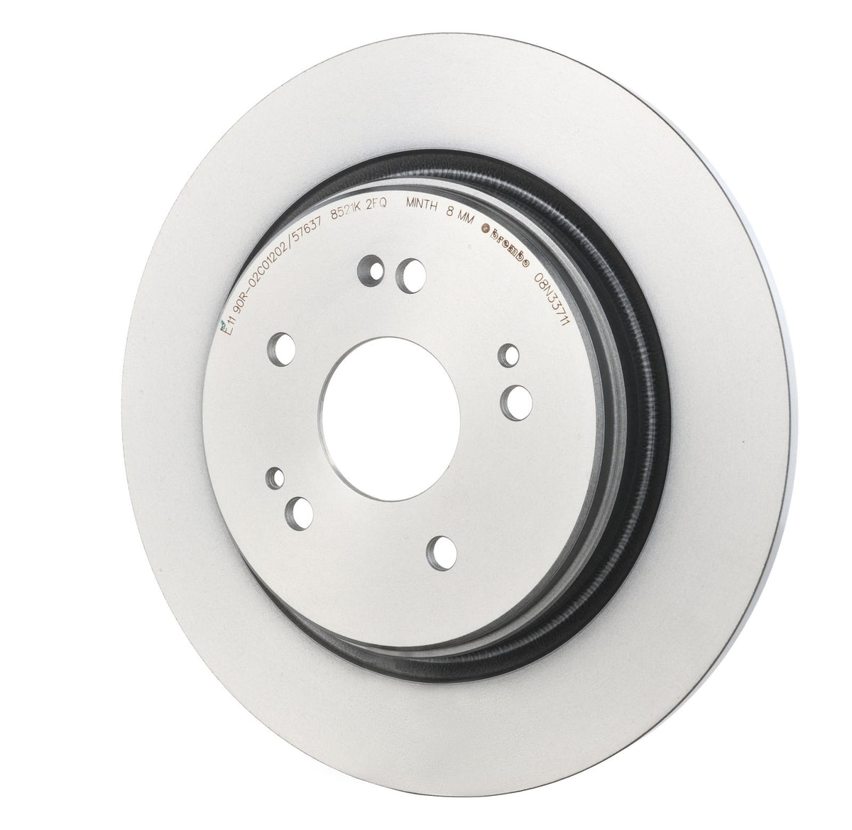 PRIME UV Coated Rear Disc Brake Rotor - 08.N337.11_09