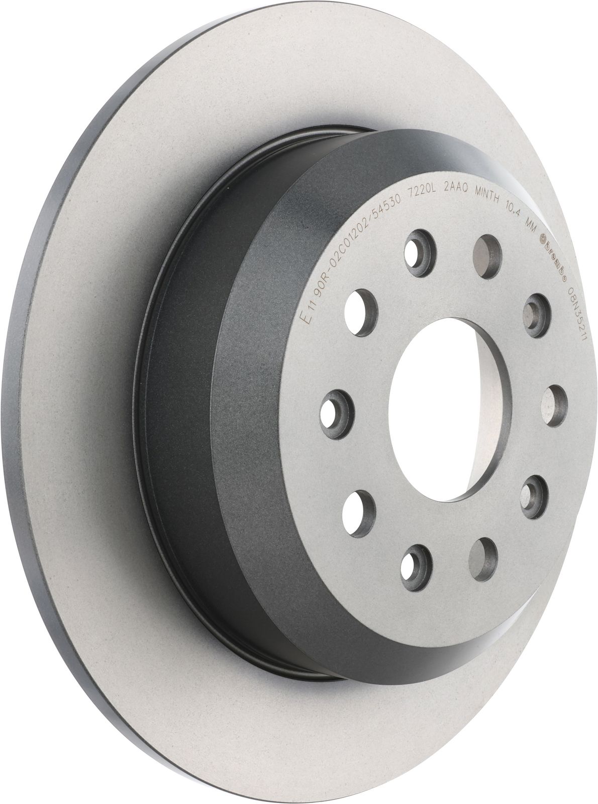 PRIME UV Coated Rear Disc Brake Rotor - 08.N352.11_01