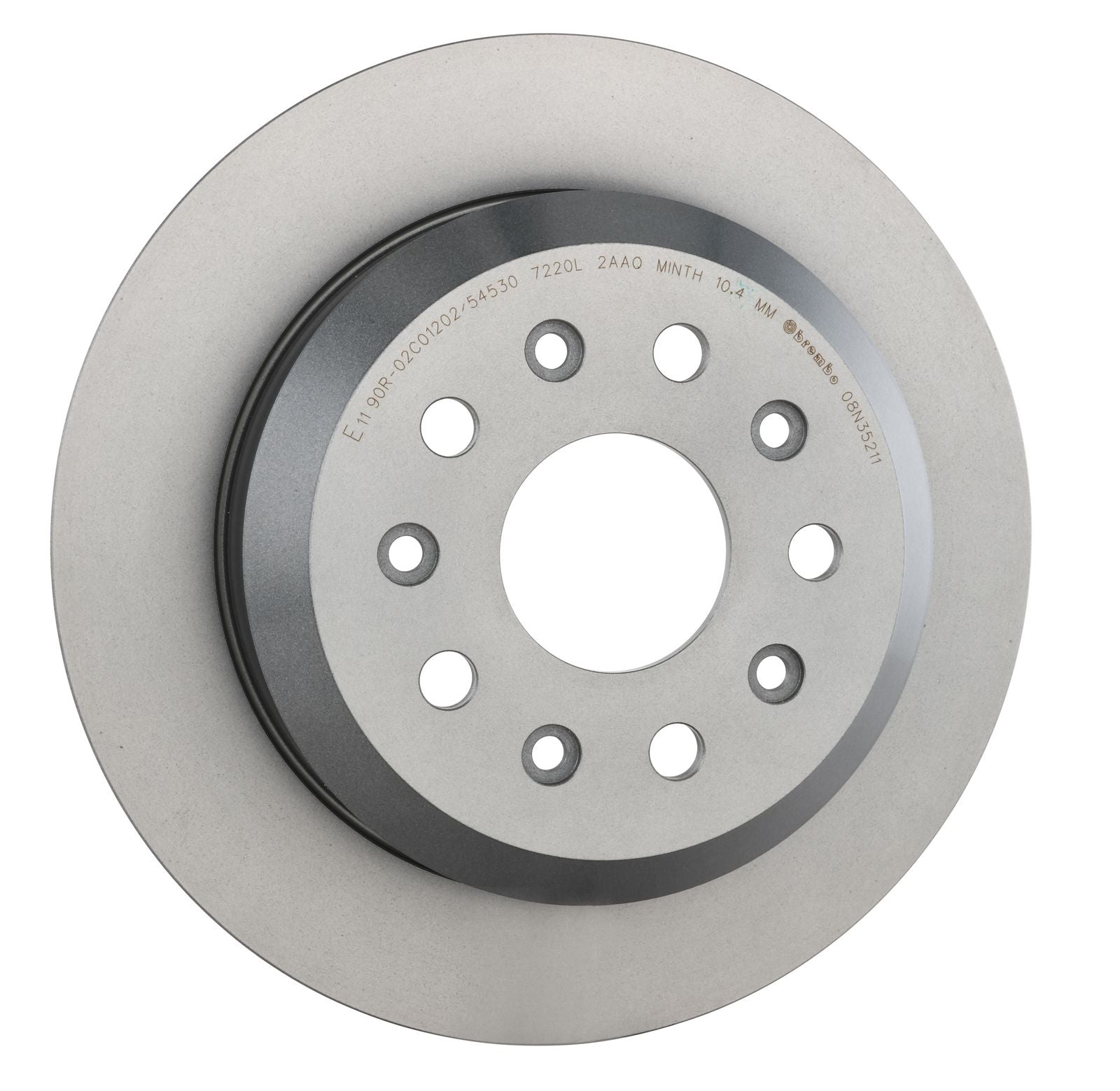 PRIME UV Coated Rear Disc Brake Rotor - 08.N352.11_30
