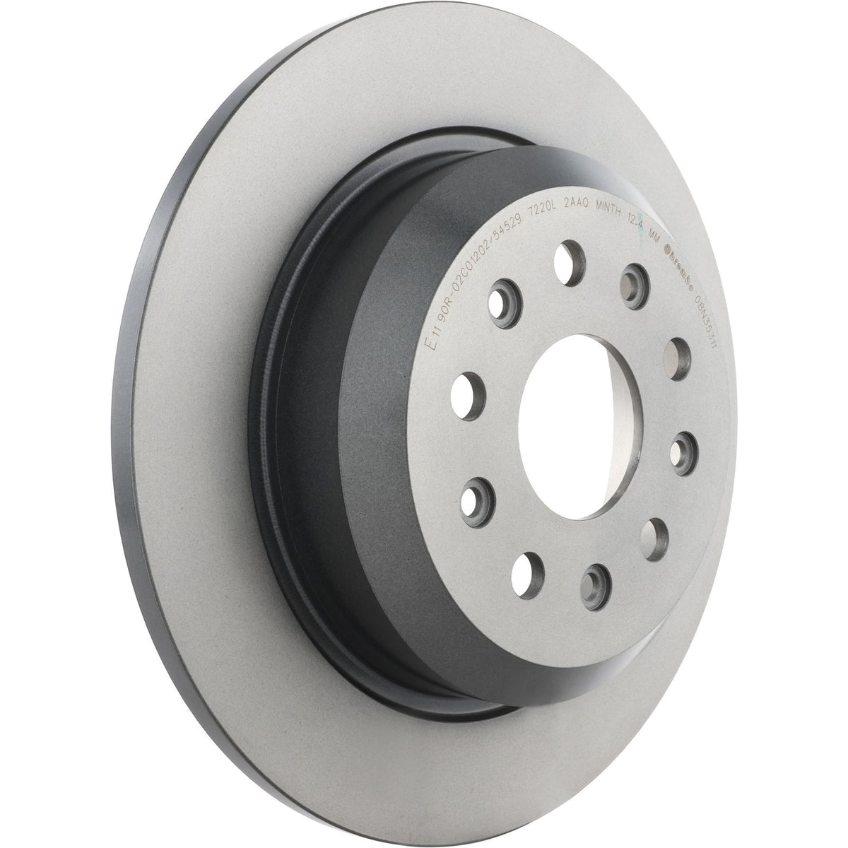 PRIME UV Coated Rear Disc Brake Rotor - 08.N353.11_26