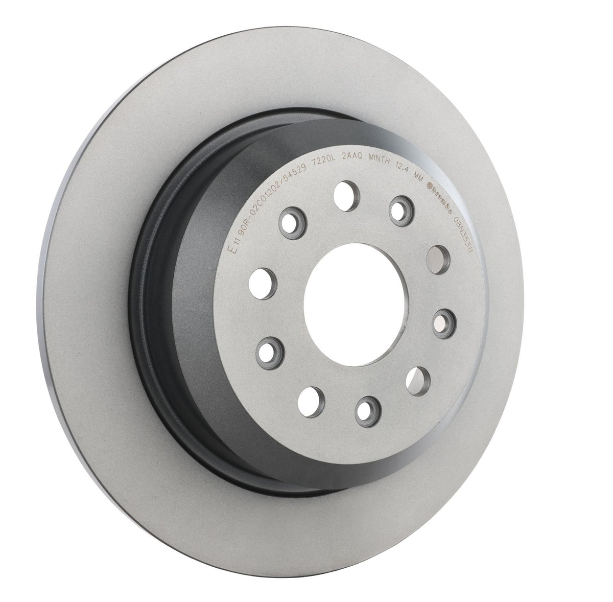 PRIME UV Coated Rear Disc Brake Rotor - 08.N353.11_23