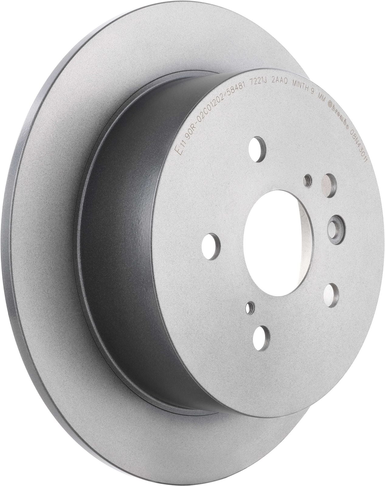 PRIME UV Coated Rear Disc Brake Rotor - 08.N430.11_01