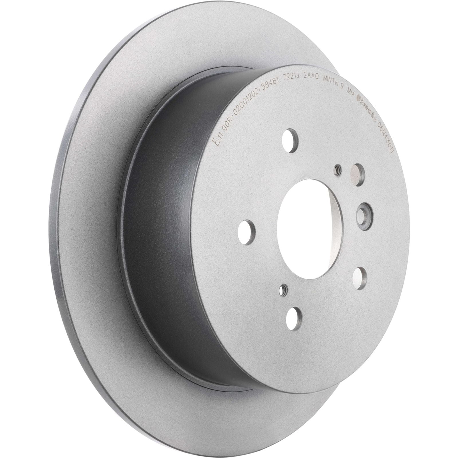 PRIME UV Coated Rear Disc Brake Rotor - 08.N430.11_01