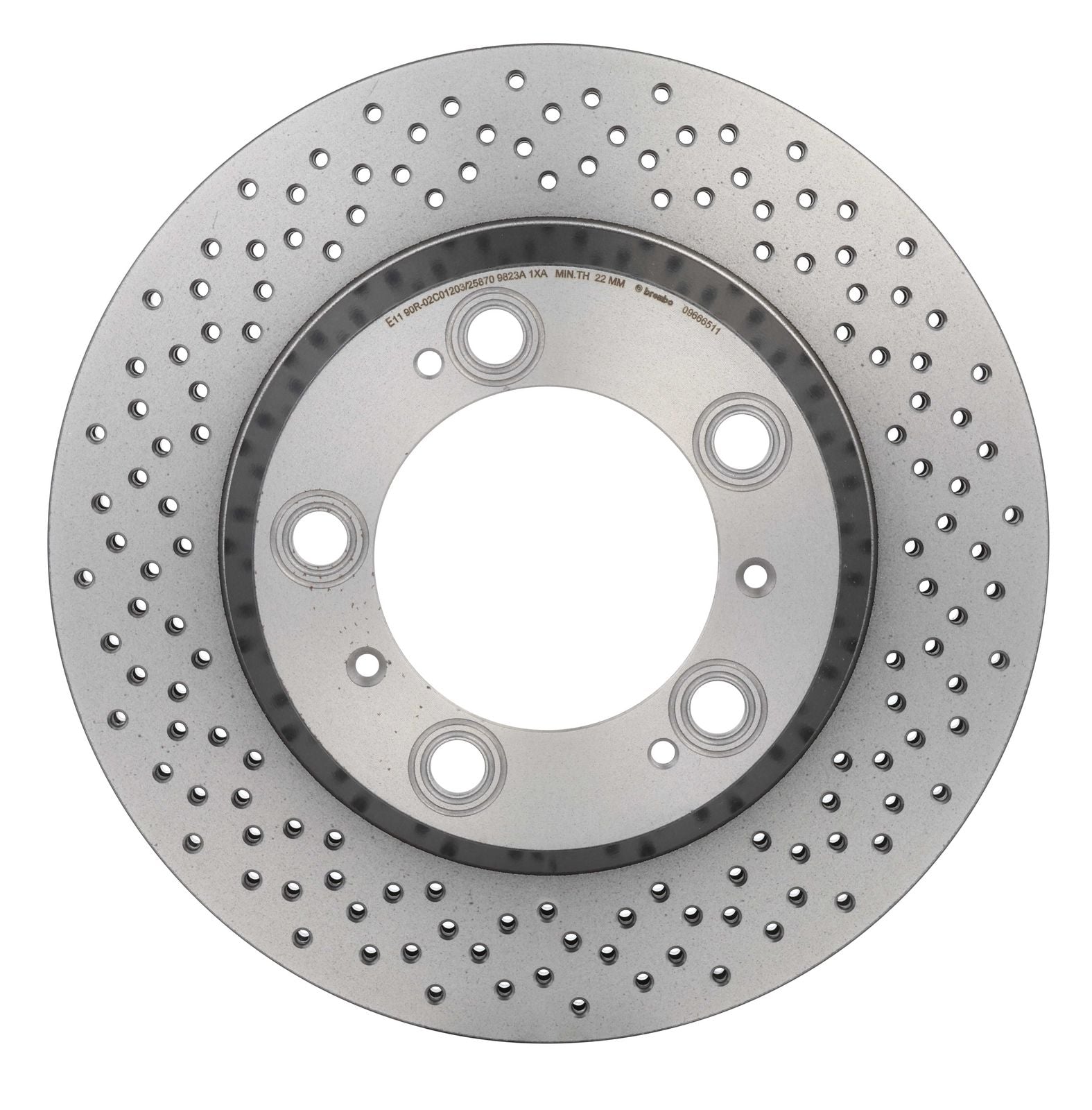 PRIME UV Coated Rear Disc Brake Rotor - 09.6665.11_07