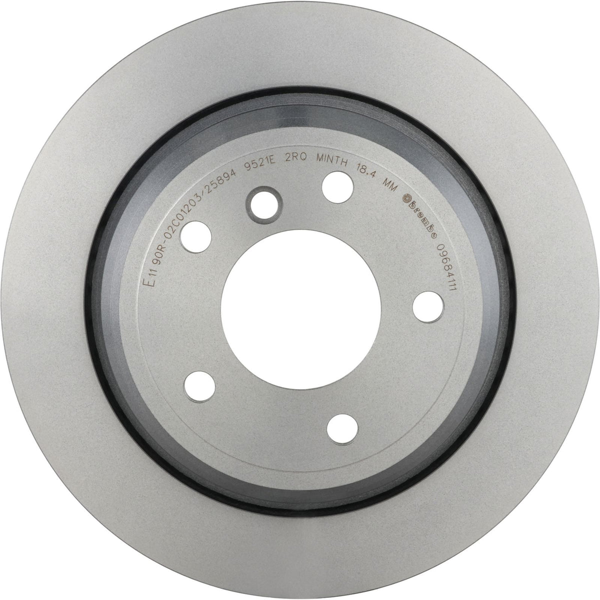 PRIME UV Coated Rear Disc Brake Rotor - 09.6841.11_04